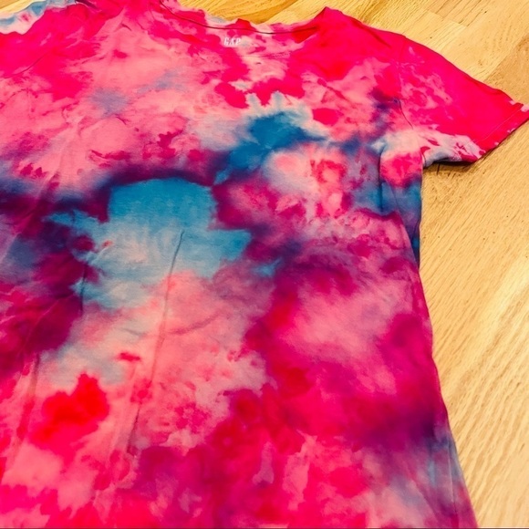 Tie dye tshirt M night sky galaxy underwater - Picture 3 of 5